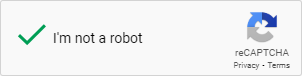 reCAPTCHA placeholder image, checked